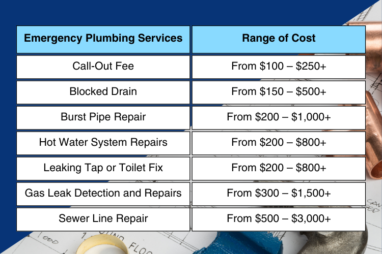 plumbing typical cost