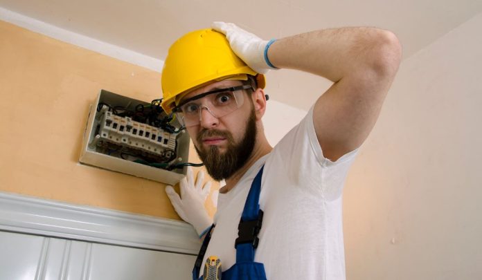 unqualified electrician